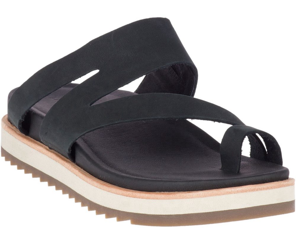 Sandalias Mujer - Merrell Juno Wrap - Negras - ELXV-69172